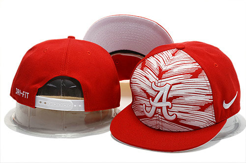 NCAA Red Snapback Hat YS 0721